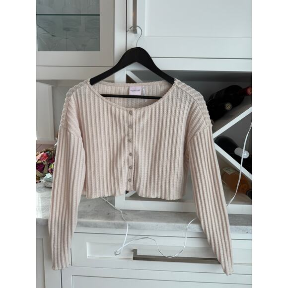 New Out From Under Leilani Ribbed Cardigan - Picture 2 of 5